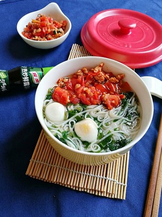Noodles with Tomato Meat Sauce in Casserole recipe
