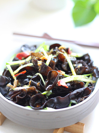 Small Black Bowl Fungus recipe