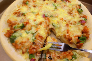 #trust之美#orleans Chicken Pizza recipe