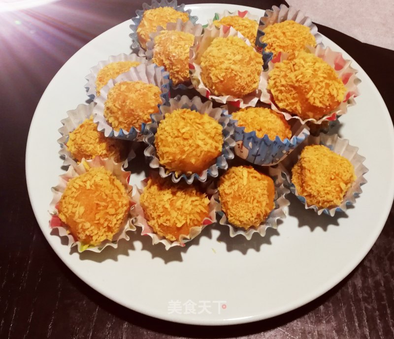 Sweet Potato Coconut Balls recipe