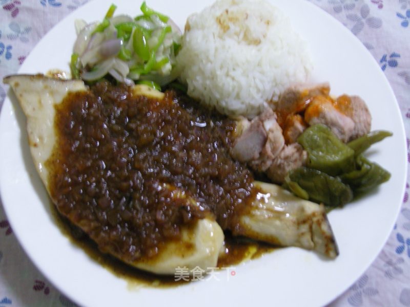 A Healthy Lunch for White-collar Workers--vegetarian Steak Set Meal