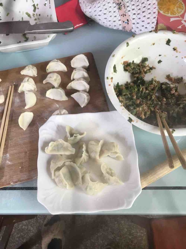 Shepherd's Purse Dumplings recipe