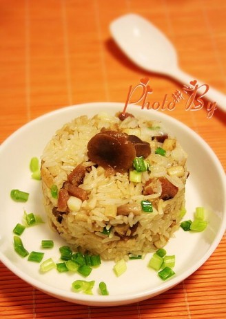 Fried Rice with Tea Tree Mushroom recipe