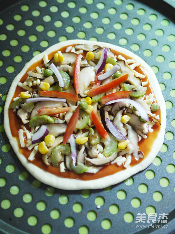 Vegetarian Pizza recipe