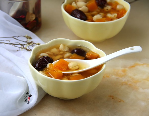 Lotus Seed Pumpkin Soup recipe