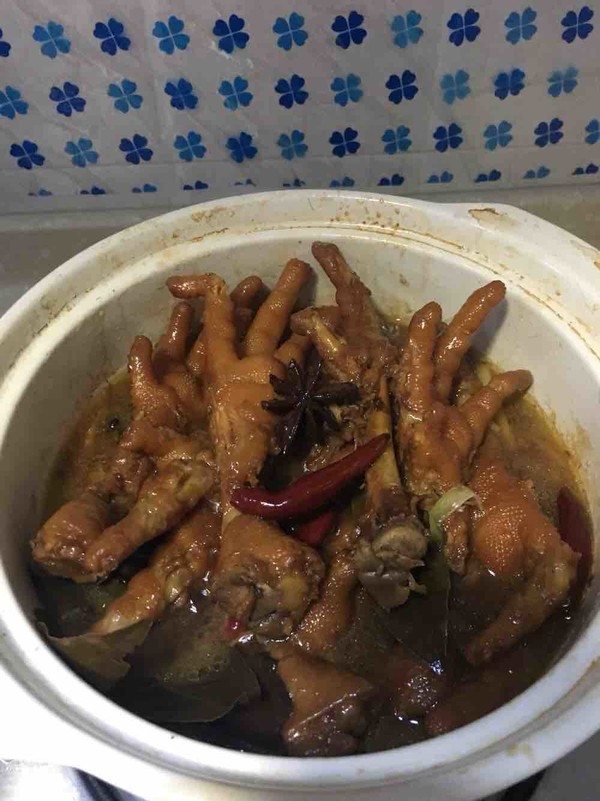 Braised Chicken Feet recipe