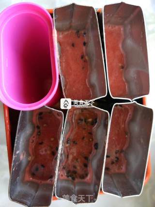 #aca烤明星大赛#watermelon Popsicle recipe