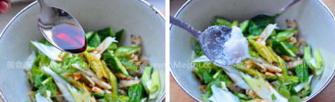 Clam Meat Mixed with Cucumber recipe