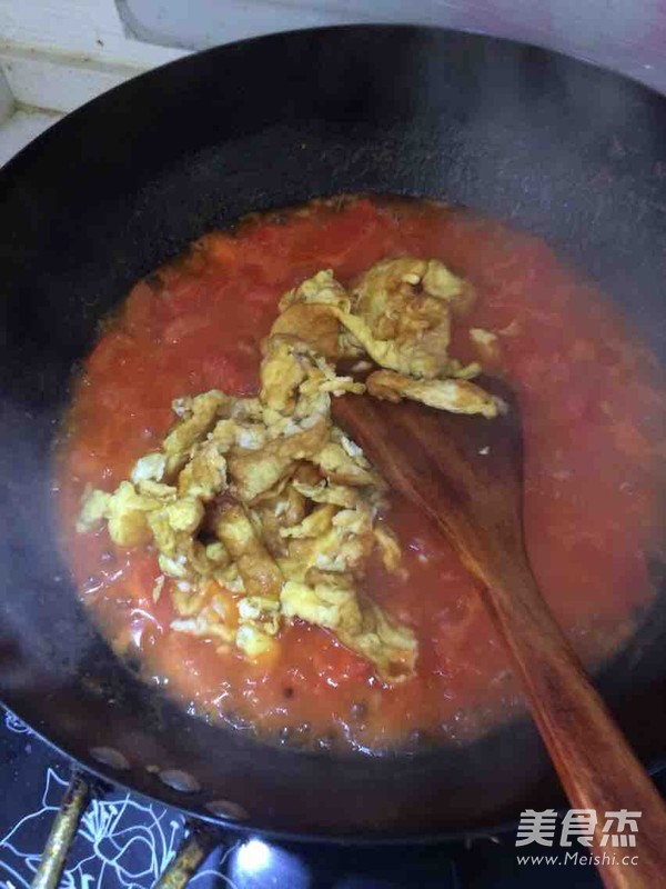 Tomato and Egg Rice Bowl recipe