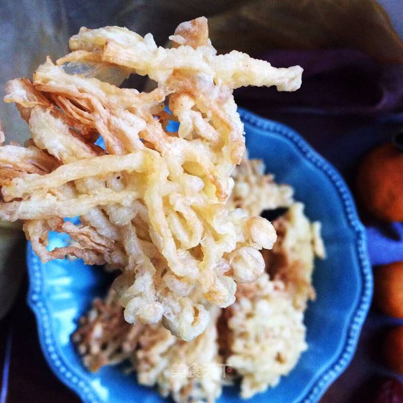 Salt and Pepper Enoki Mushroom recipe