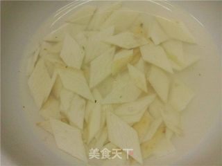 Fried Lily with Yam recipe