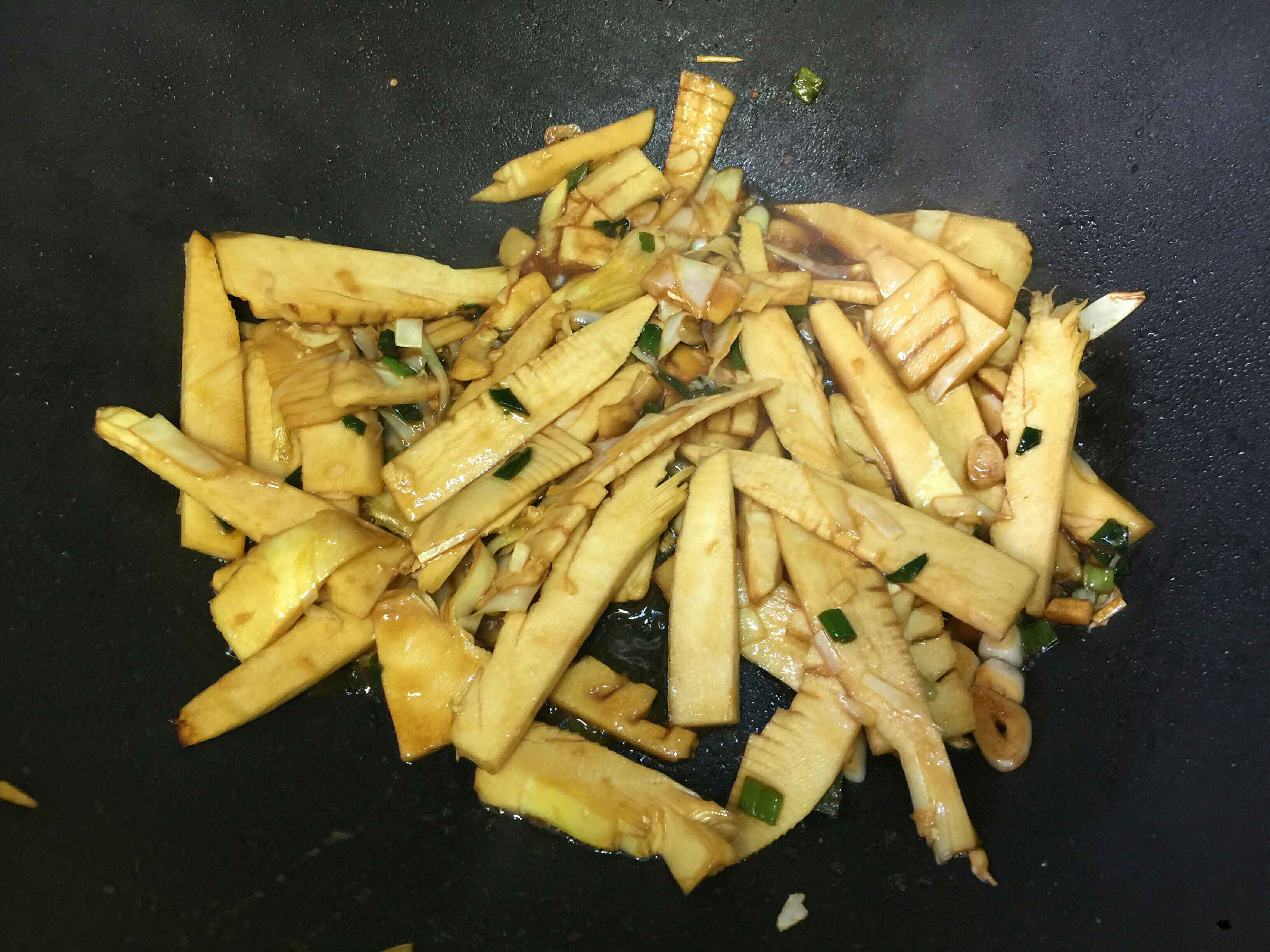 Braised Bamboo Shoots in Oil recipe