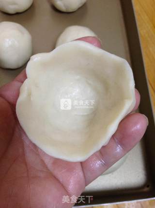 #aca烤明星大赛# Hot Noodles and Brown Sugar Fried Cake recipe