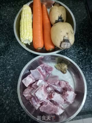 Lotus Root Carrot Corn Pork Rib Soup recipe