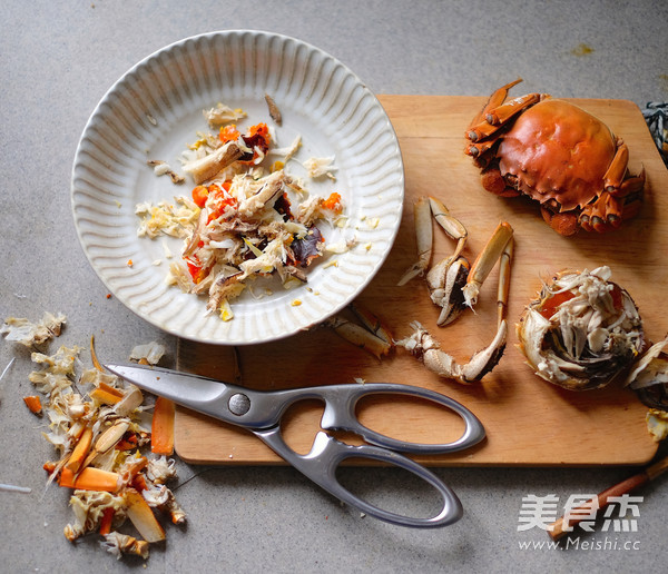 Crab Stuffed Orange recipe