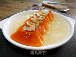 Tremella Lily Pumpkin Steamed (oven Version) recipe