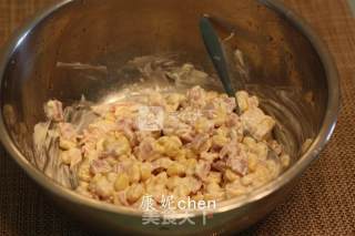 #aca烤明星大赛#corn Bacon Cheese Bread recipe