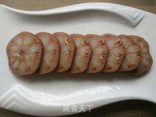 Brown Sugar Glutinous Rice Lotus Root recipe