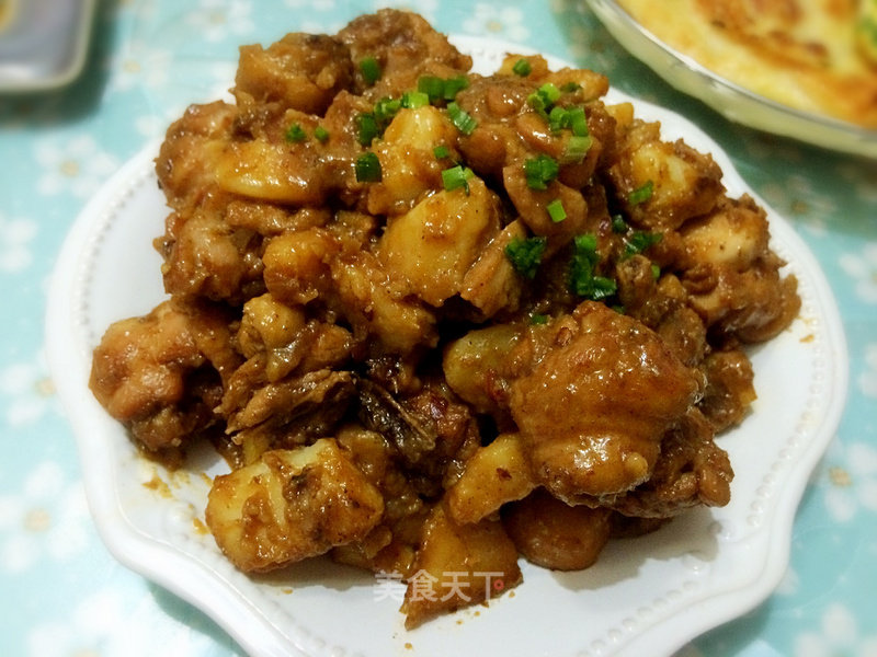 Potato Roasted Chicken Nuggets recipe