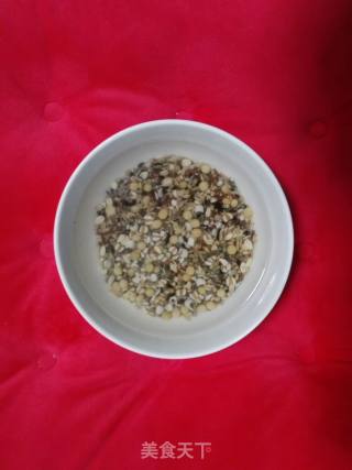 Soybean Milk with Mixed Rice recipe
