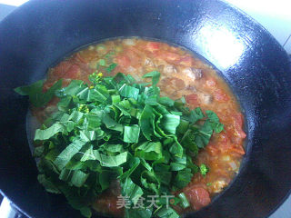 Beef Meatballs and Choy Sum Soup recipe