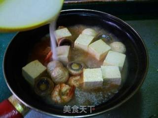 The Sweet Time of Tofu Stewed with Mushrooms recipe