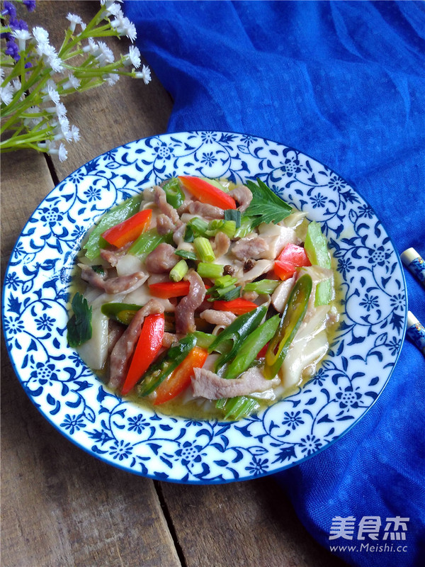 Stir-fried Shredded Pork with Mixed Vegetables recipe