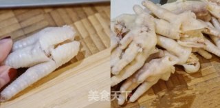 Korean Hot and Sour Chicken Feet recipe