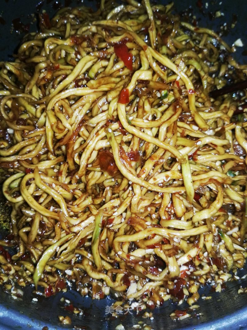 Spicy Shredded Papaya recipe