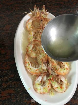 Steamed Shrimp with Garlic Vermicelli recipe