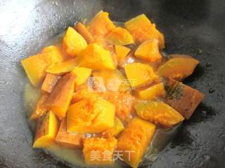 Simple Vegetable Braised Pumpkin recipe