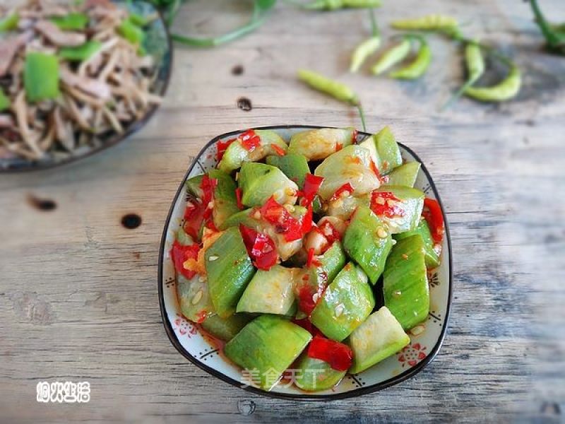 Chopped Pepper Loofah recipe