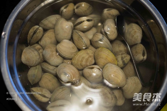 Sake Clams recipe