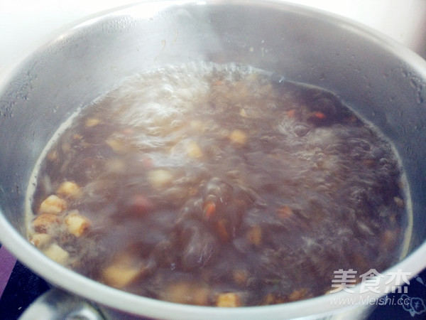 Hot and Sour Meatball Soup with Vegetable Salad recipe