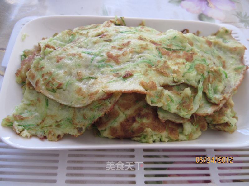 Zucchini Egg Pancakes recipe