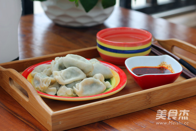 Leek Pork Dumplings recipe