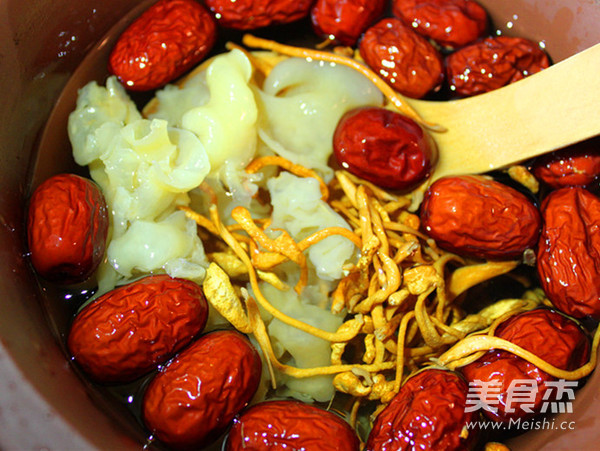 Flower Maw Red Date Cordyceps Flower recipe