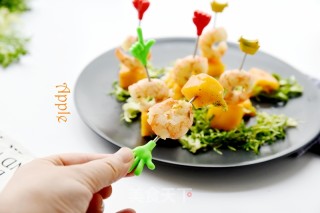 Mango Red Shrimp Skewers recipe