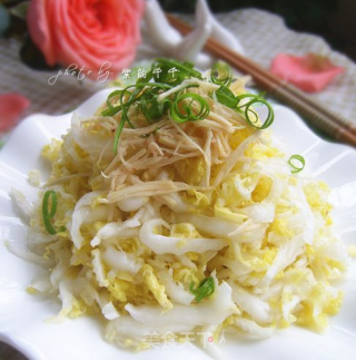 Lemon Ginger Shredded Cabbage recipe