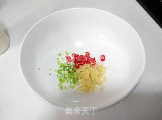 Challenging The Taste Buds-small Hot Peppers Mixed with Enoki Mushrooms recipe