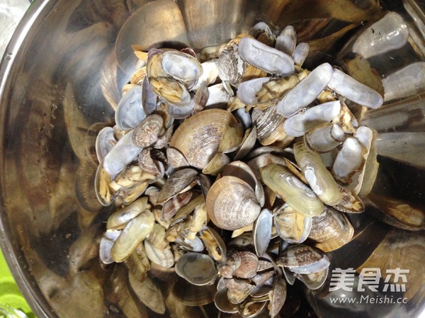 Spicy Fried Small Seafood recipe