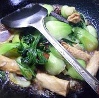 Thousand Sheets of Green Vegetables recipe