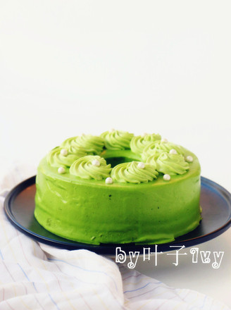Small Fresh Matcha Chiffon recipe