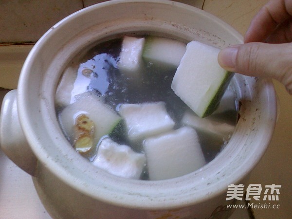 Winter Melon and Barley Pork Bone Soup recipe