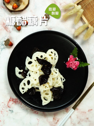 Sweet and Sour Lotus Root Slices recipe