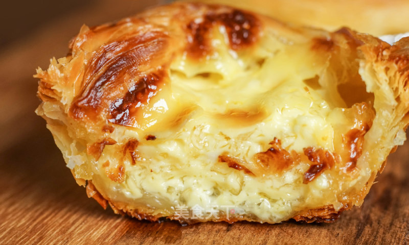 Bird's Nest Egg Tart, Sweet Encounter of Bird's Nest and Egg Tart recipe