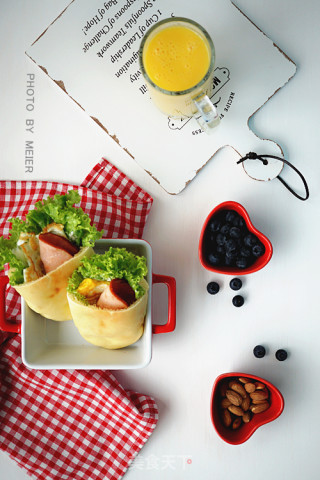 #四session Baking Contest and is Love to Eat Festival# Carrot Pocket Bread recipe