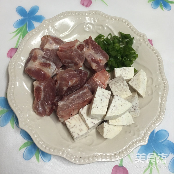 Taro Pork Ribs Congee recipe