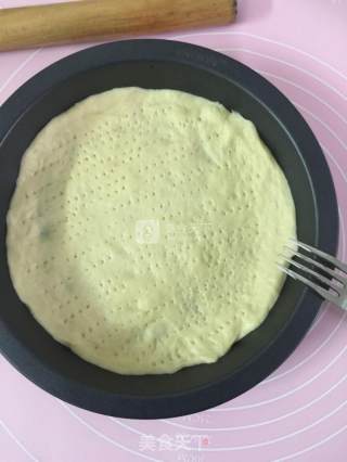 Thin Bottom Pizza with Bacon and Ham recipe