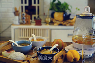 Yellow Peach Bird's Nest Syrup recipe